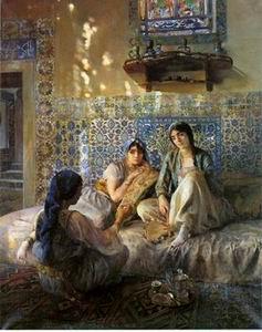 unknow artist Arab or Arabic people and life. Orientalism oil paintings  224 oil painting image